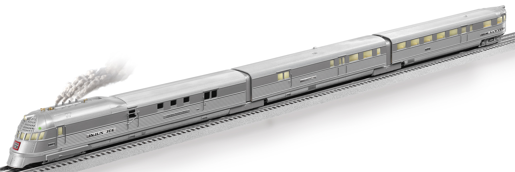 Lionel 638856 Mark Twain Legacy Burlington Zephyr Set eBay